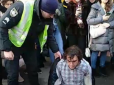 Реванш у розпалі? У Києві поліція затримала українців, які вийшли на протест проти 